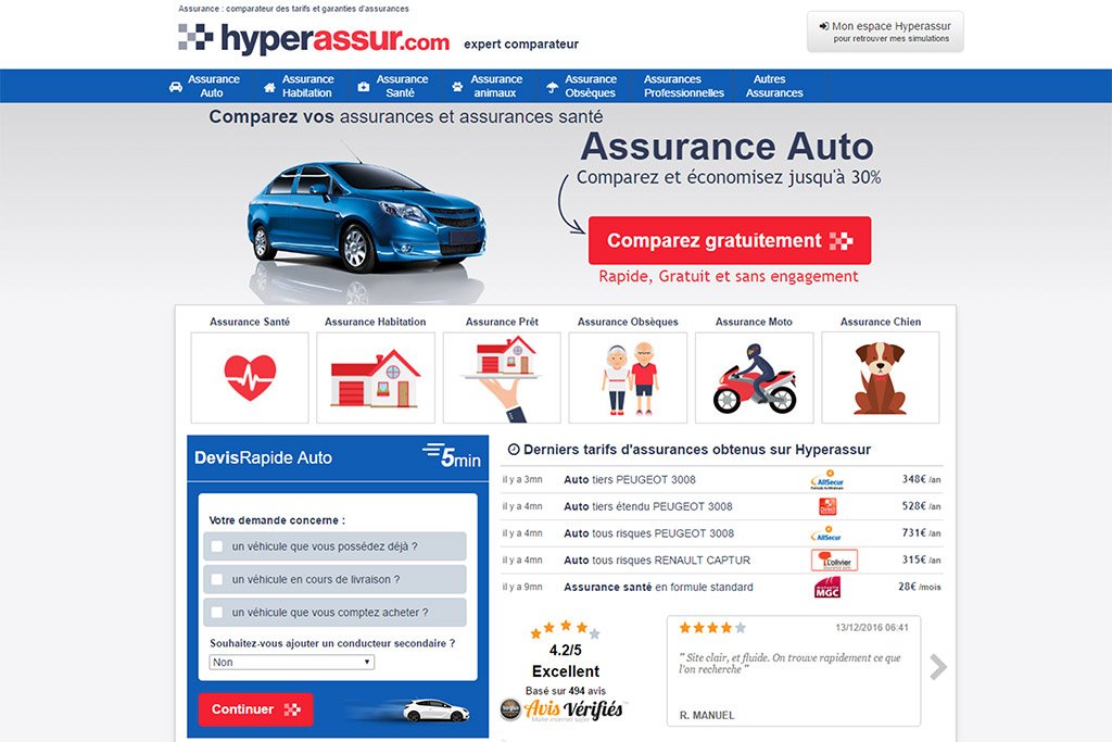 découvrez notre comparateur d'assurance auto pour trouver la meilleure couverture adaptée à vos besoins. comparez les offres des principaux assureurs, bénéficiez de conseils d'experts et économisez sur votre prime d'assurance tout en garantissant votre sécurité sur la route.