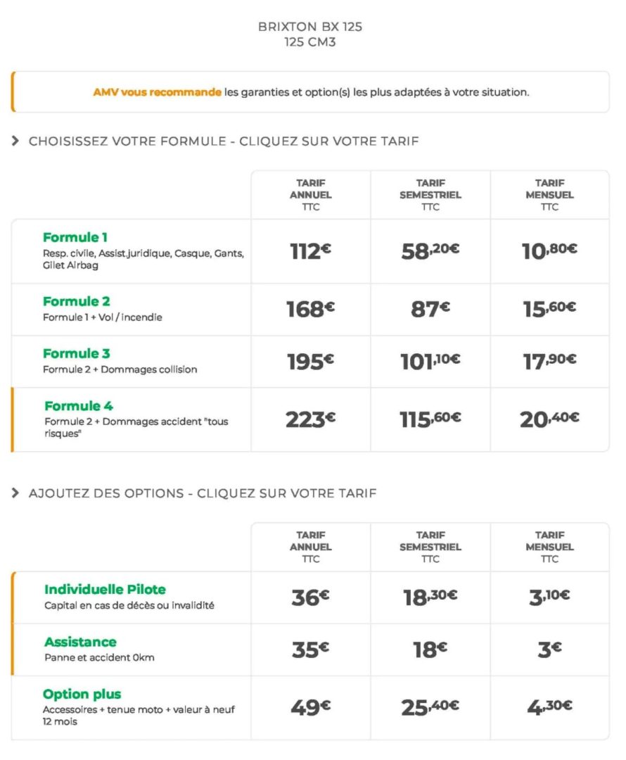 obtenez rapidement des devis personnalisés pour votre assurance moto et trouvez la couverture idéale à des tarifs compétitifs. comparez les offres des assureurs et protégez votre deux-roues en toute sérénité.