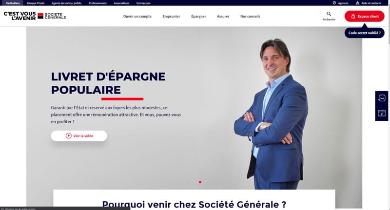 découvrez les services bancaires de la société générale, une institution financière de confiance offrant des solutions sur mesure pour particuliers et entreprises. profitez de comptes courant, épargne, prêts, et conseils financiers adaptés à vos besoins.