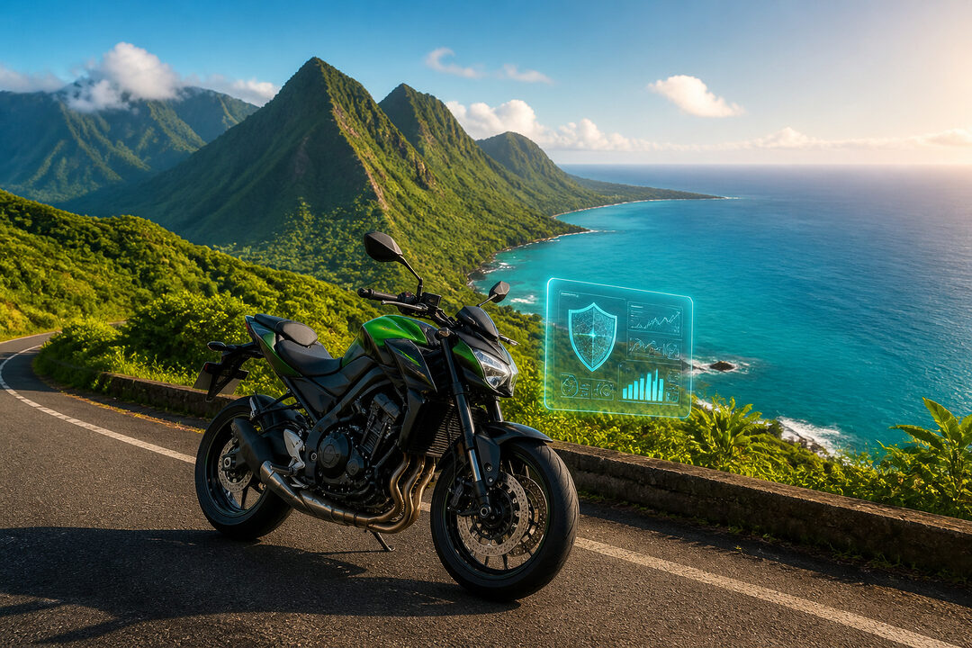 Kawasaki z650 aventure et securite numerique