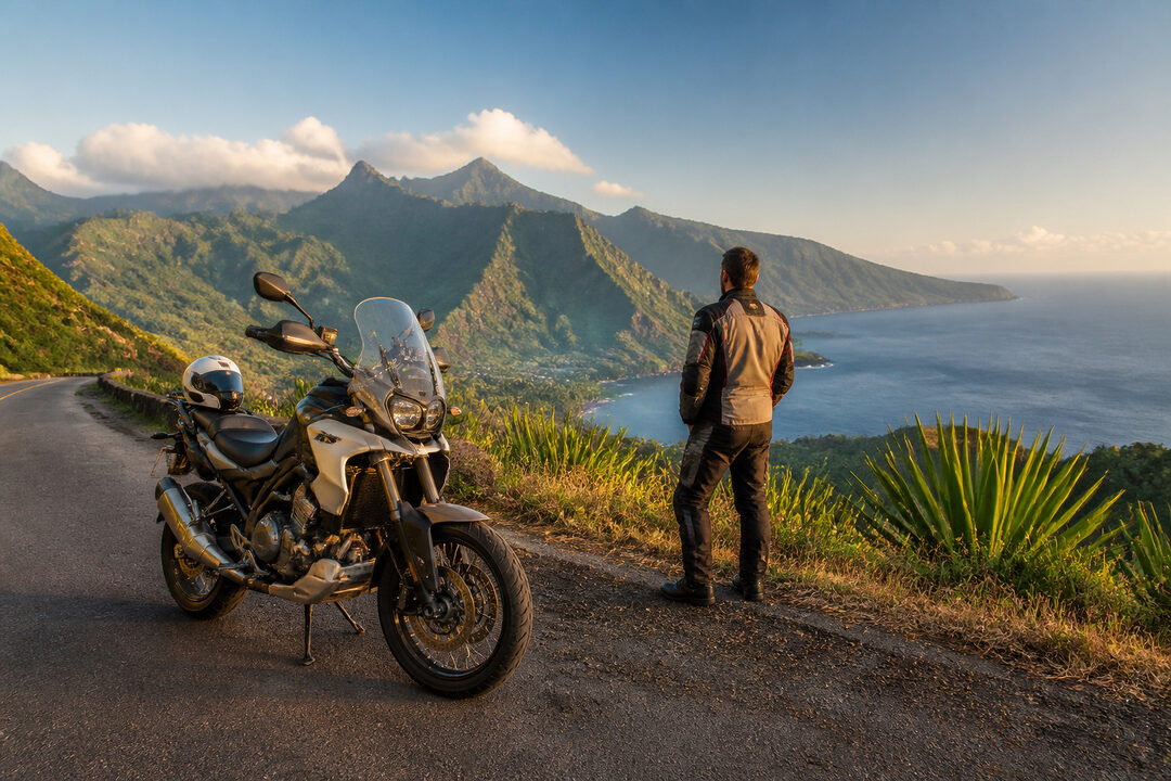 Aventure tropicale en moto